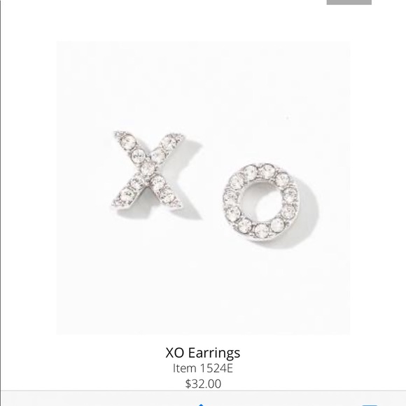 Touchstone Crystal by Swarovski Jewelry - Touchstone Crystal “XO Earrings” by Swarovski